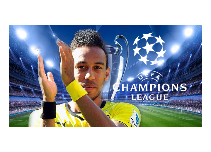 Aubameyang signe son second but en Ligue des champions