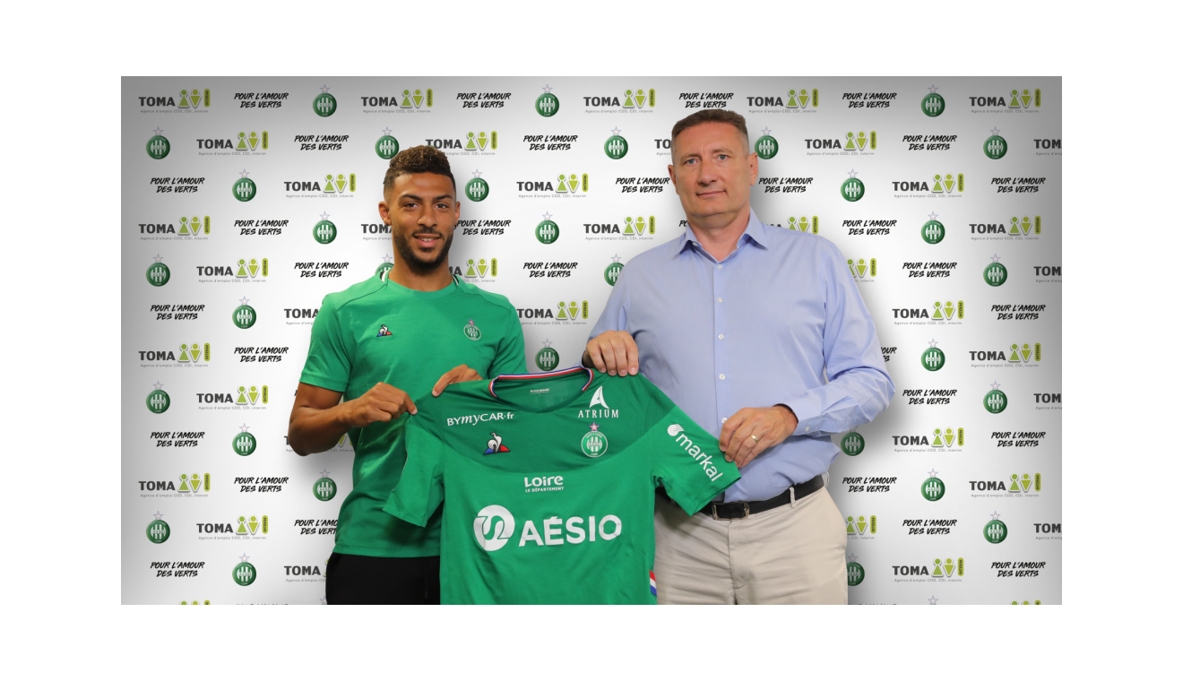 Denis Bouanga signe pour quatre ans à l'AS Saint Etienne