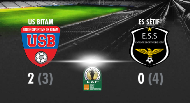 L'US Bitam éliminé de justesse par l'ES Sétif