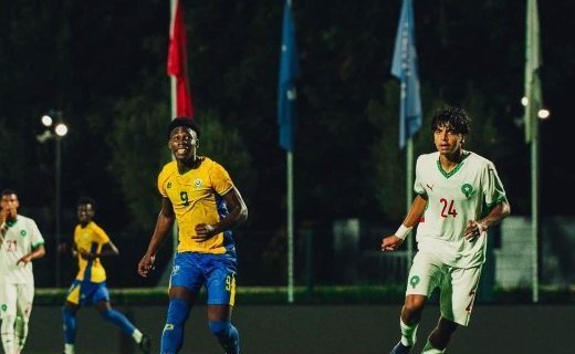 Amical U17 : le Gabon prend l'eau face au Maroc et s'incline 6-0 à Salé
