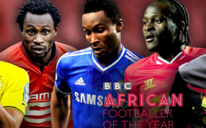 Aubameyang en lice pour le BBC African Footballer of the Year 2013 !
