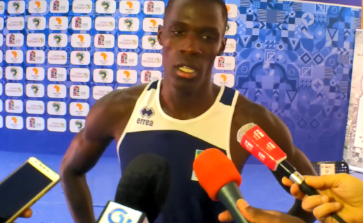 Jeux Africains 2019 : Guy Maganga termine 4e de la finale du 200m 