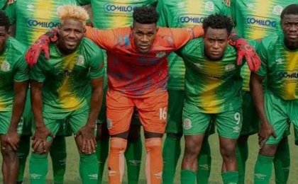 Amical : l'AS Mangasport corrige le FC 105 grâce à un triplé de Malick Evouna