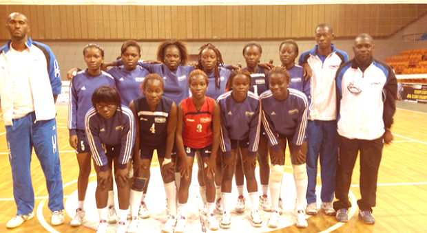 Manga Sport débute timidement la Coupe d'Afrique des Clubs champions de volley ball 2013