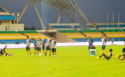 L'entrainement du PSG pour le Trophée des Champions