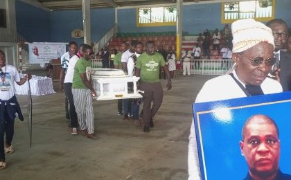 Les adieux du monde sportif gabonais à Cyr Landry Nguema