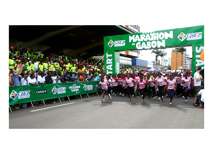 Les épreuves du marathon du Gabon ont débuté ce samedi à Libreville