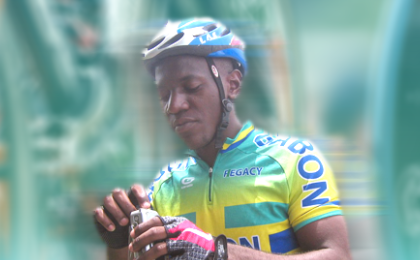 Gaël Nzoughé nominé pour le prix du meilleur cycliste africain 2012