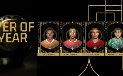 CAF Awards 2024 : Plus que 5 candidats pour le titre de meilleur joueur africain de l'année