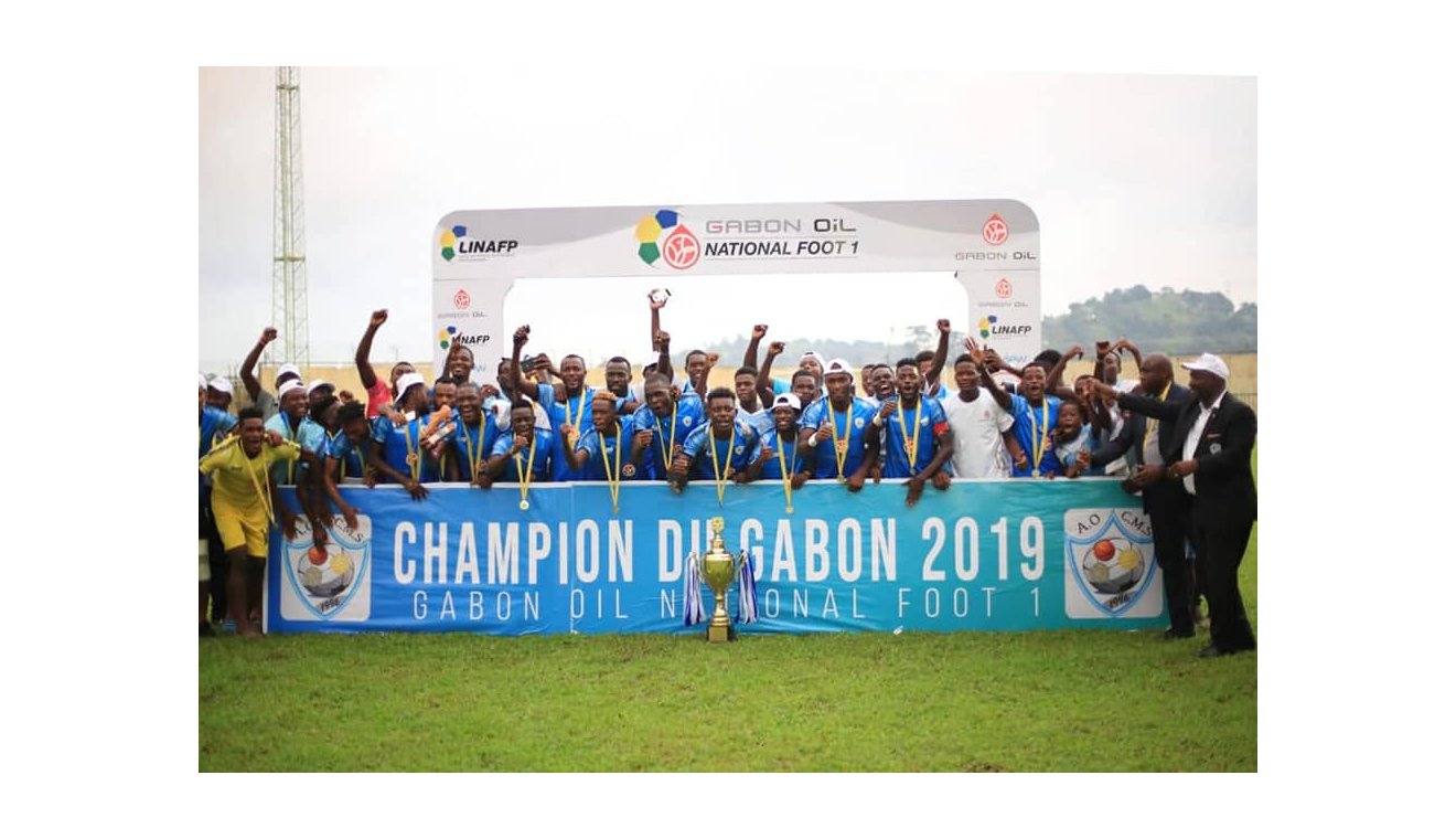  L'AO CMS sacré champion du Gabon 2019 du National Foot 1 !
