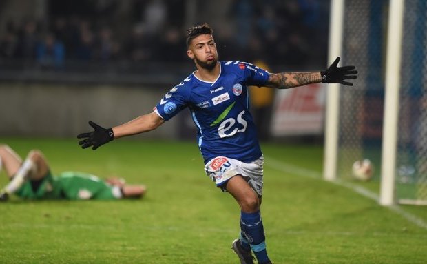 Denis Bouanga second meilleur joueur de mars de la Ligue 2 française