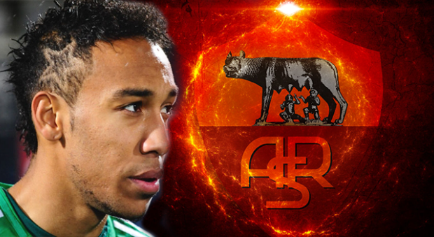 L'AS Roma aussi sur la piste Aubameyang