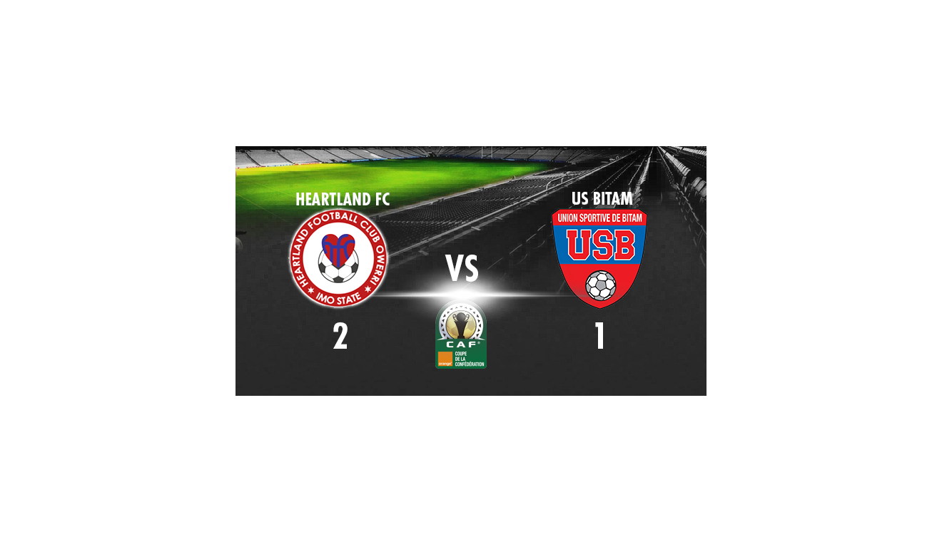 L'Union Sportive de Bitam défaite par le Heartland FC du Nigéria