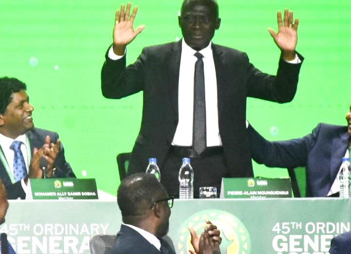 CAF : Pierre Alain Mounguengui promu 3e vice-président de l'instance africaine de football