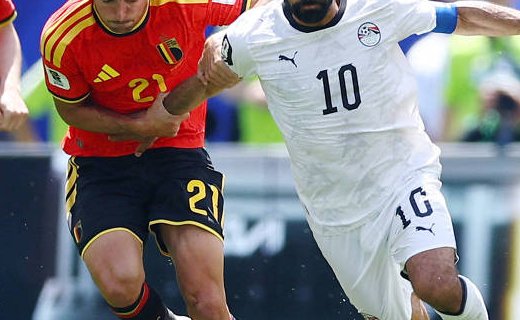 Mondial 2026 : l'Égypte accroche la Belgique et se partagent les points