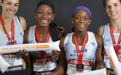 Ruddy Zang Milama championne de France du 100 m !