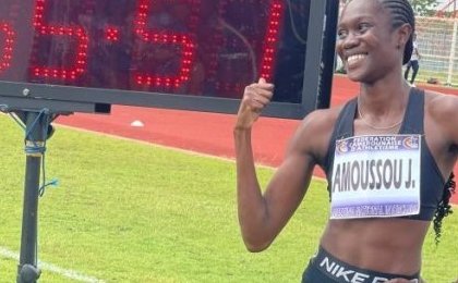 Meeting interclubs du Cameroun : Josée Amoussou explose le record du Gabon sur 400 m en 55"51