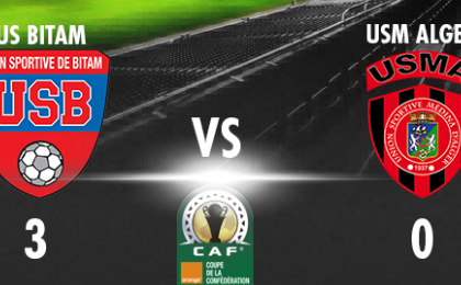 L'US Bitam atomise l'USM Alger et s'offre les 8es de finales