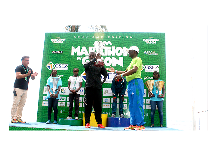Joan Kigen et Zeleke Wosen grands vainqueurs de la seconde édition du marathon du Gabon