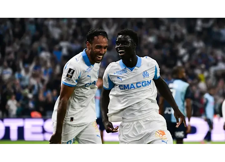 Ligue 1 : Marseille retrouve le sourire, Aubameyang toujours décisif dans l'ombre