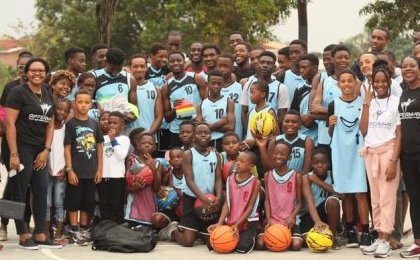 Don Bosco Basketball Club reçoit un don de matériel de l'association Affermyr 