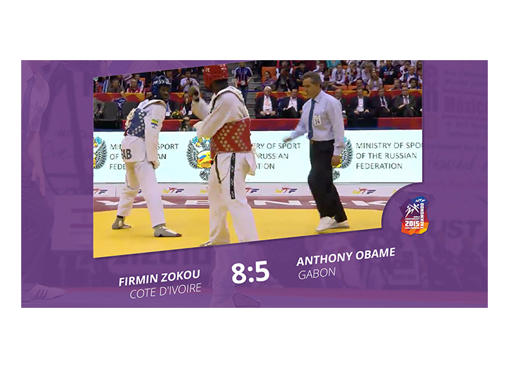 CdM Taekwondo 2015 : Anthony Obame éliminé aux portes de la finale