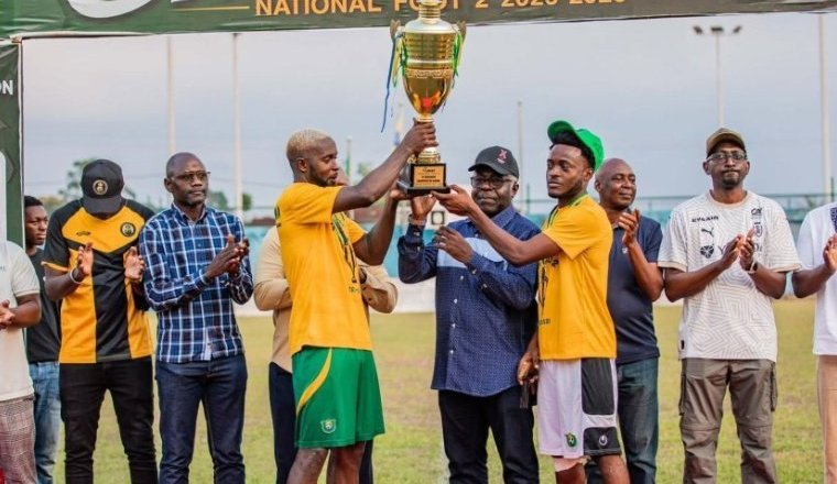 National Foot 2 : Les miniers de Mounana sacrés champions 2026, Missile FC remonte en D1, Moulili FC recalé