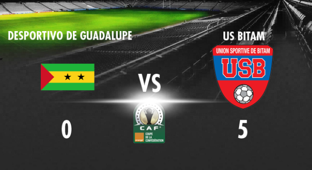 US Bitam foudroit le Desportivo de Guadalupe par 5 buts à 0 !